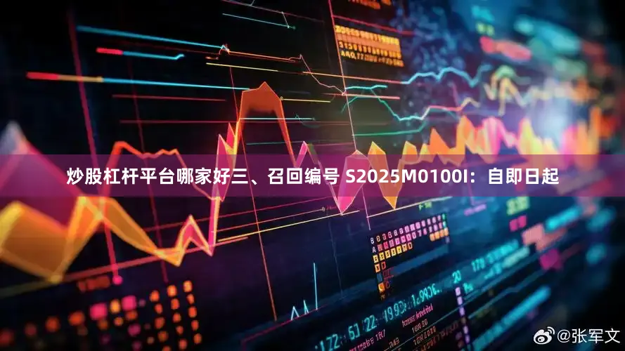 炒股杠杆平台哪家好三、召回编号 S2025M0100I：自即日起